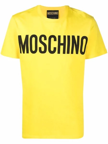 Moschino футболка с логотипом
