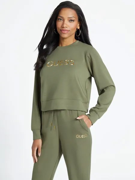 Толстовка с логотипом Sol Guess Factory, цвет Dusty Sage