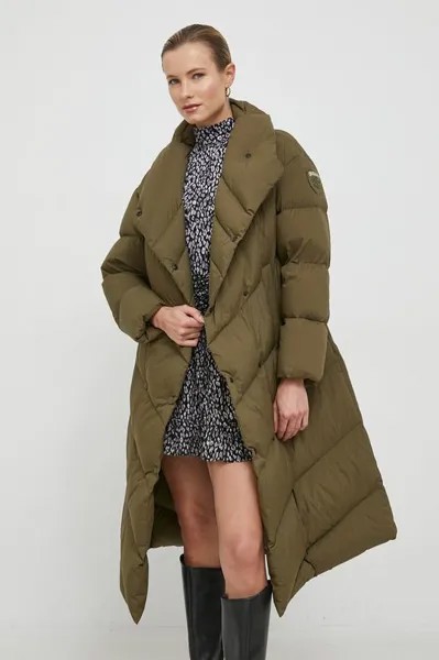 Пуховая куртка Blauer, зеленый