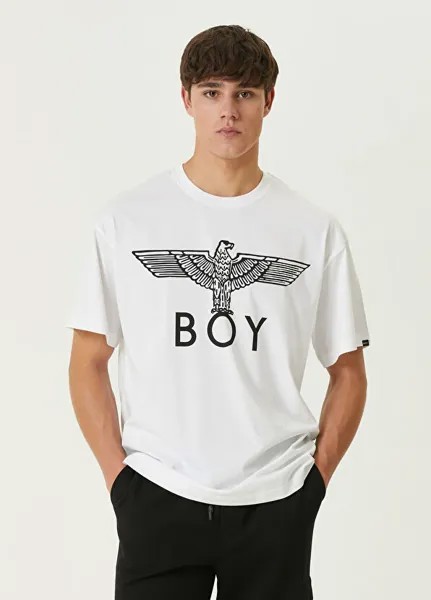 Футболка с логотипом Boy London, белый