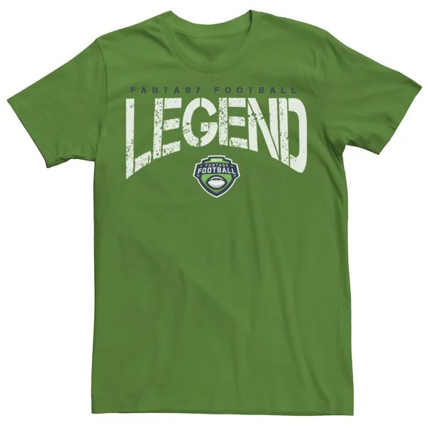 Мужская футболка ESPN Fantasy Football Legend с рваной надписью Licensed Character