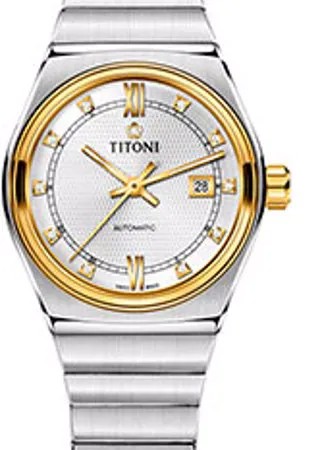 Швейцарские наручные  женские часы Titoni 23751-SY-629. Коллекция Impetus