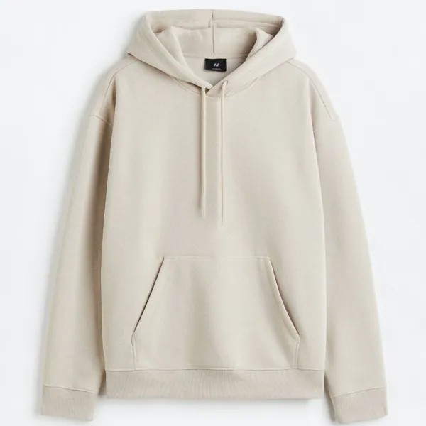 Толстовка H&M Relaxed Fit, светло-бежевый