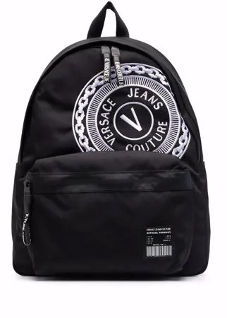 Versace Jeans Couture рюкзак с вышитым логотипом
