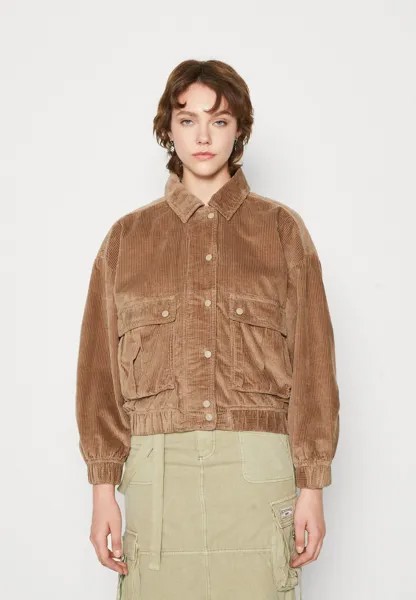 Бомбер Chaquetas American Eagle, коричневый