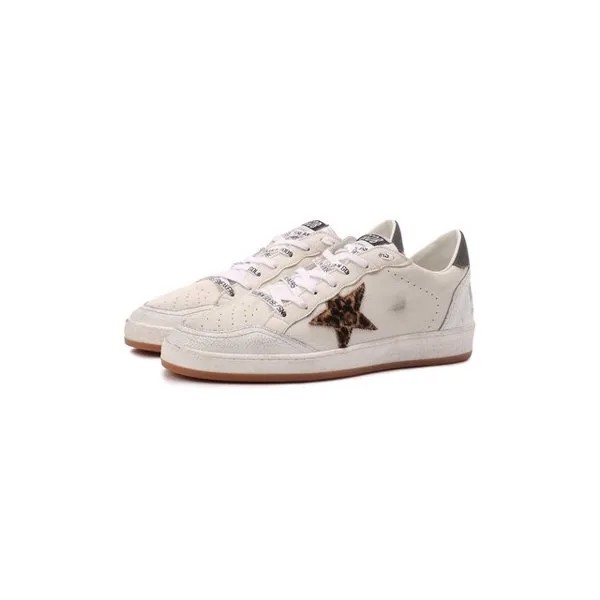 Кожаные кеды Ball Star Golden Goose Deluxe Brand