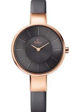Fashion наручные  женские часы Obaku V149LXVJRJ. Коллекция Leather
