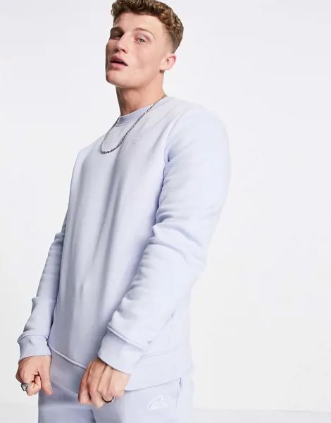 Светло-голубой свитшот River Island