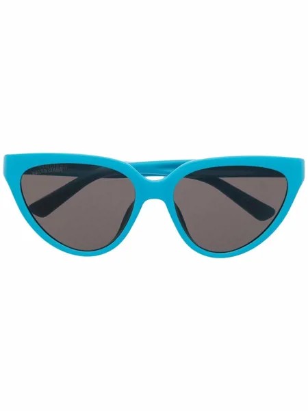 Balenciaga Eyewear солнцезащитные очки в прямоугольной оправе с логотипом
