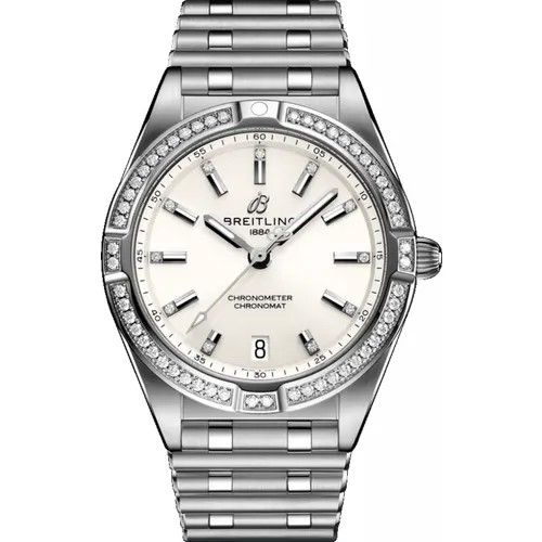 Наручные часы BREITLING Breitling A77310591A1A1, серебряный, белый
