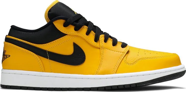 Кроссовки Air Jordan 1 Low University Gold Black, золотой