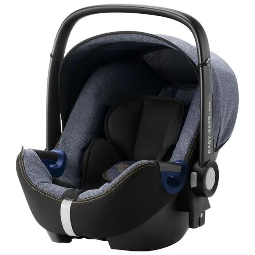 Автокресло-переноска группа 0+ (до 13 кг) BRITAX ROMER Baby-Safe i-Size + Flex Base, Blue Marble
