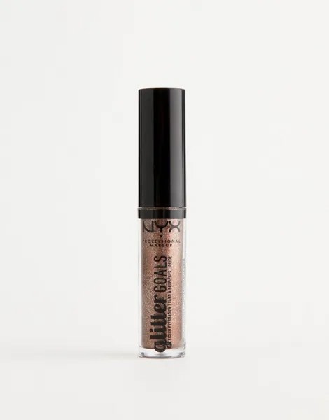 Жидкие тени для век с блестками NYX Professional Makeup - Multiverse-Коричневый