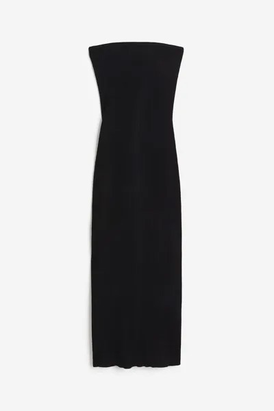 Платье женское H&M 1155541004 черное 3XL (доставка из-за рубежа)