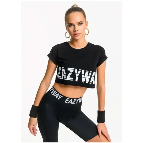 Футболка EAZYWAY, черный, L