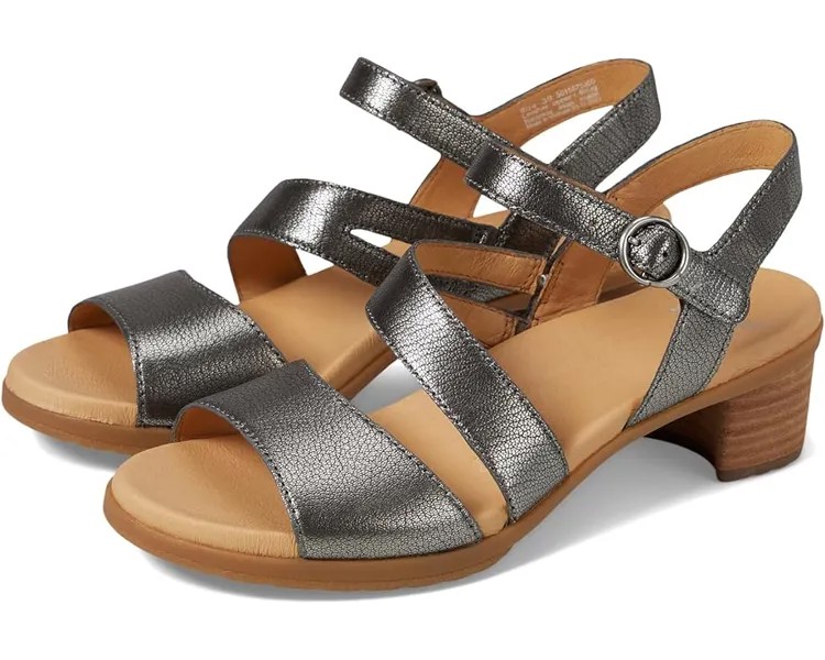 Туфли Dansko Tansy, цвет Gunmetal Metallic