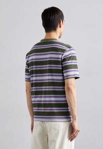 Футболки с принтом MENS PS Paul Smith, цвет Greens