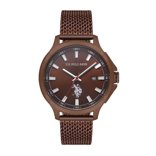 Наручные часы мужские U.S. POLO Assn. USPA1032-05 коричневые
