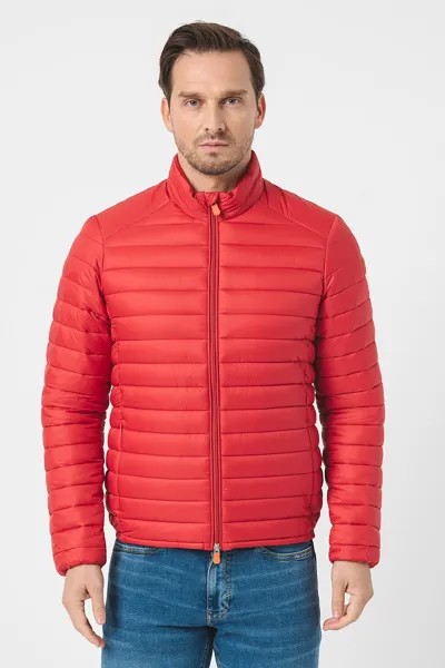 Александр стеганая зимняя куртка с низким воротником Save The Duck, красный