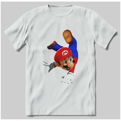 Футболка с принтом Mario - 394