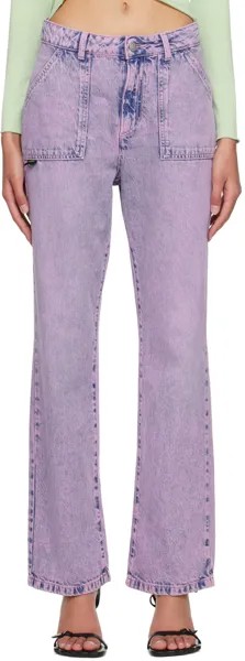 SSENSE Эксклюзивные фиолетовые джинсы AVAVAV