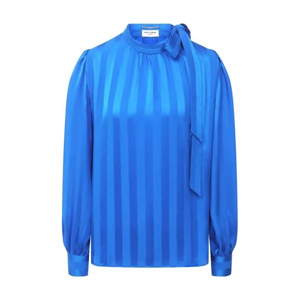 Шелковая блузка Saint Laurent
