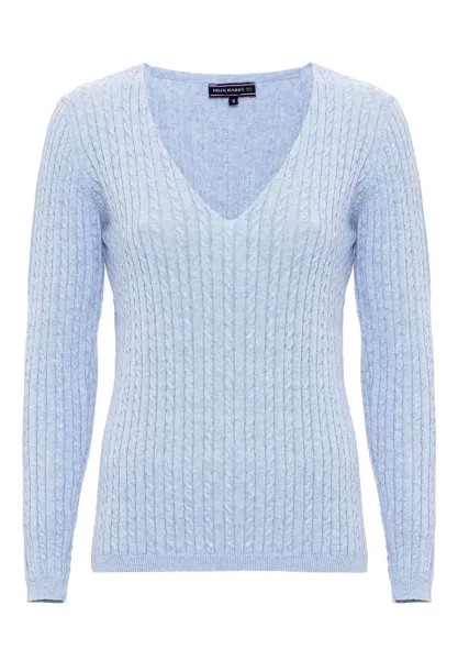 Вязаный свитер Felix Hardy, цвет light blue