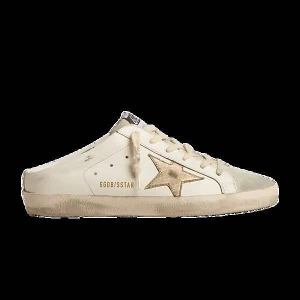 Кроссовки Golden Goose Wmns Superstar Sabot, цвет Platinum Ice Grey