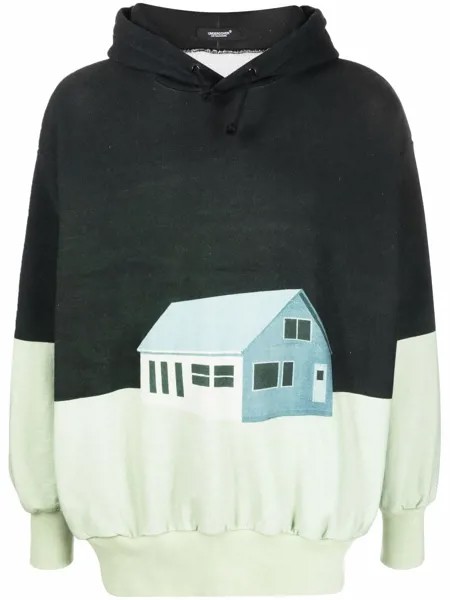 UNDERCOVER x Manabu Deto house graphic-print hoodie