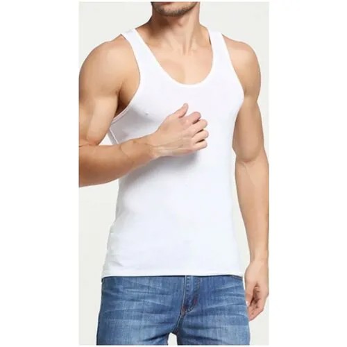 Майка Garant, однотонная, размер XXXL, белый