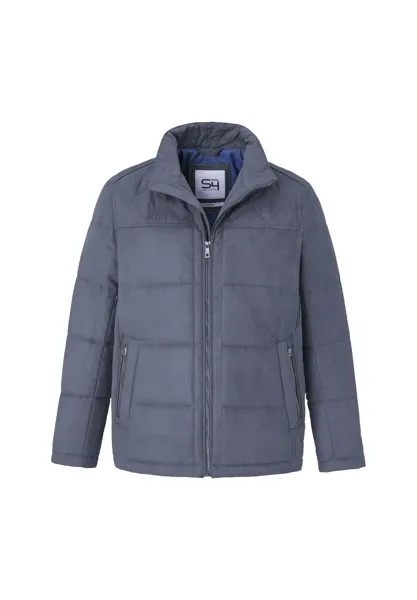 Длинный блузон из экокожи CALGARY S4 JACKETS, цвет Sky Blue