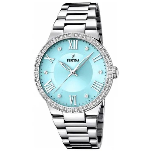 Наручные часы FESTINA Boyfriend, голубой, серебряный