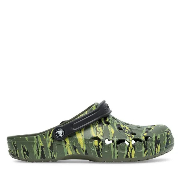 Шлепанцы Crocs BAYA SEASONAL PRINTED CLOG 206230-9CX Verde, зеленый