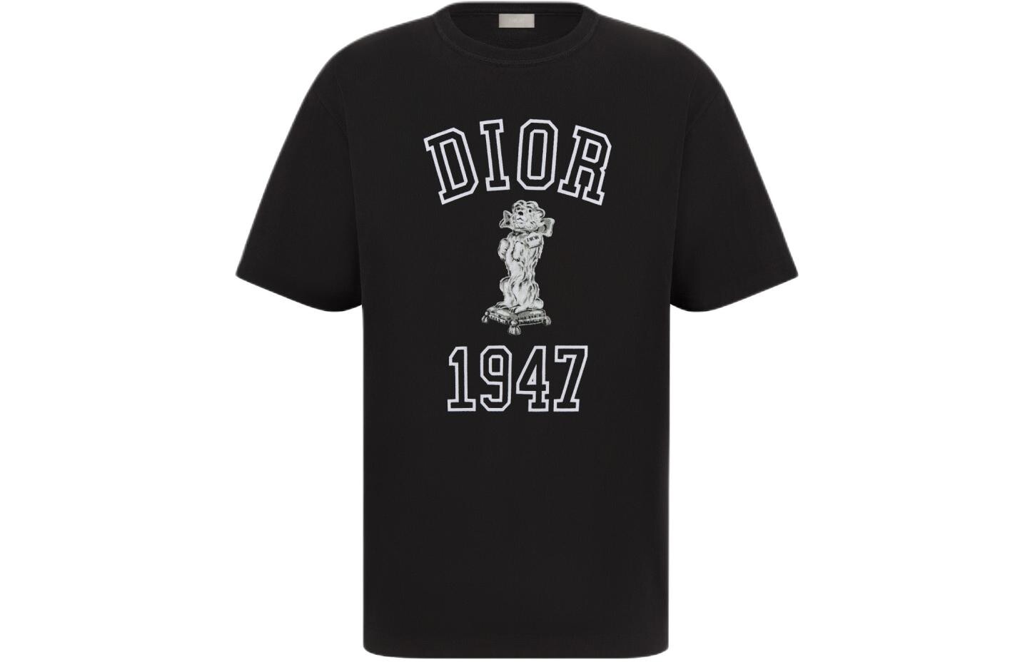Футболка мужская черная Dior, черный