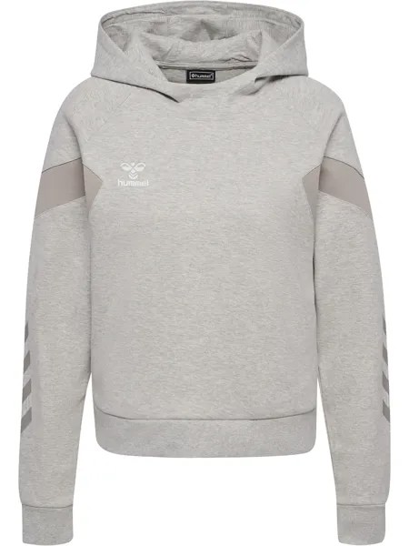Толстовка Hummel Hoodie Hmltravel Sweat Hoodie Woman, цвет LIGHT GREY MELANGE