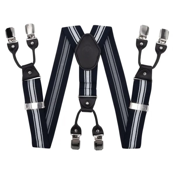 Подтяжки OTOKODESIGN 55124 синие в полоску