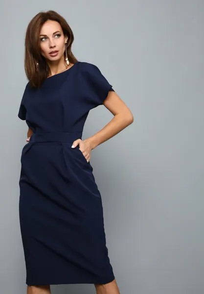 Платье-футляр Awesome Apparel, темно-синий