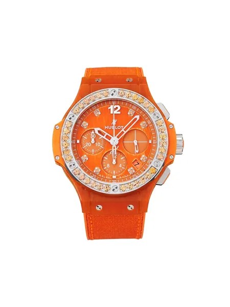 Hublot наручные часы Big Bang 'Orange Linen' pre-owned 41 мм 2020-го года