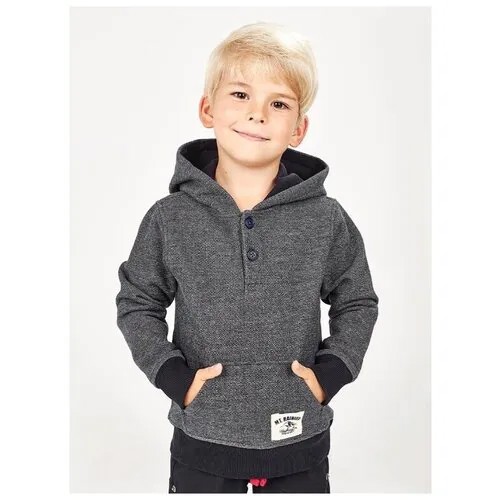 Джемпер детский Mini Maxi, модель 0940, цвет тёмно-серый