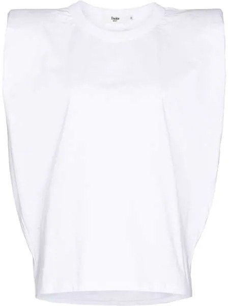 Frankie Shop топ Eva с подплечниками