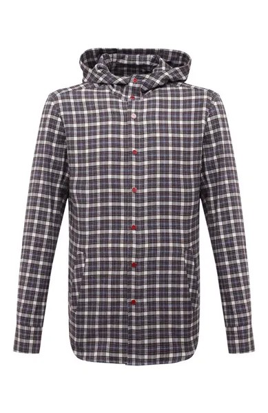 Хлопковая рубашка Kiton