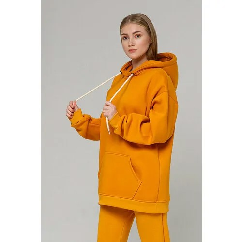 Худи Магазин Толстовок, размер M-48-Unisex-(Женский), горчичный