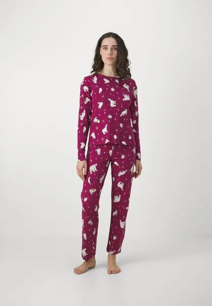 Пижамы Marks & Spencer, фиолетовый
