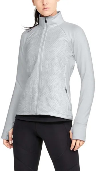 Олимпийка женская Under Armour CG Reactor Run Insulated Jacket серая LG