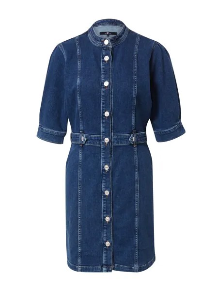 Платье-рубашка 7 For All Mankind MARINA, синий джинсовый