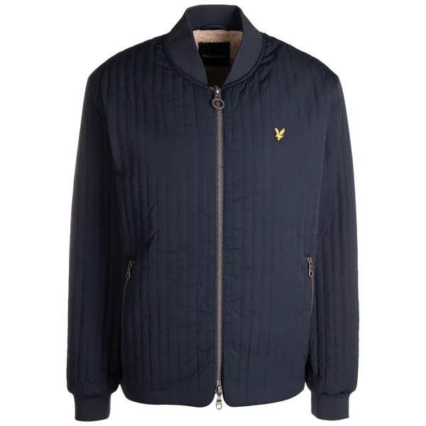 Куртка Lyle & Scott Quilted Liner, темно синий