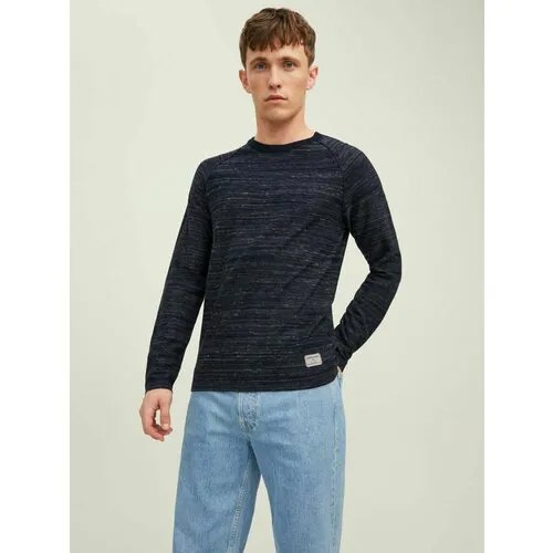 Лонгслив Jack & Jones, размер 50, синий