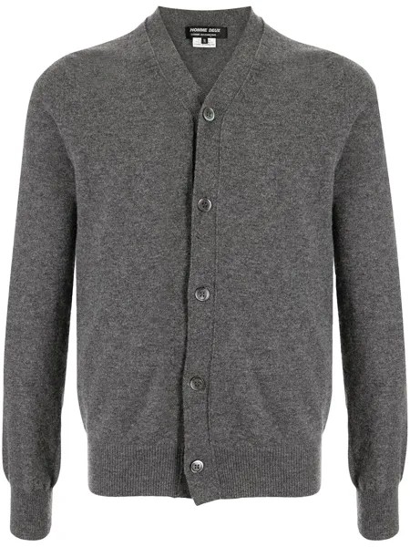 Comme Des Garçons Homme Deux шерстяной кардиган с V-образным вырезом