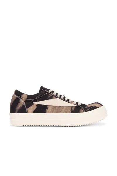 Винтажные кроссовки Drkshdw By Rick Owens, цвет Black, Terra & Milk