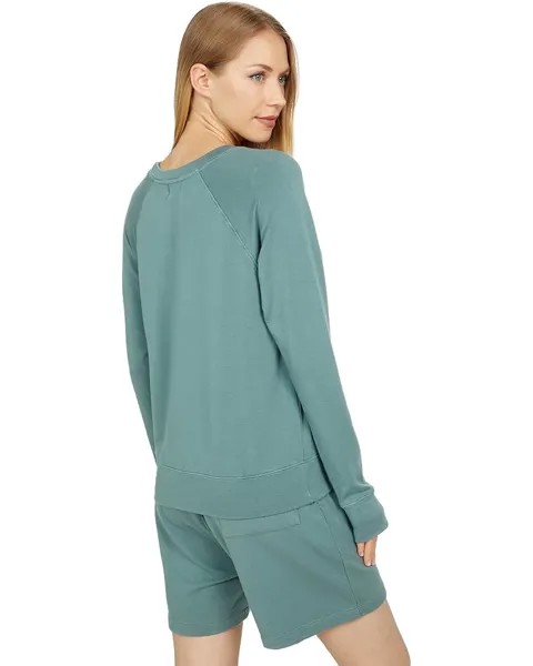 Толстовка SUNDRY Cropped Super Soft Viscose Fleece Sweatshirt, цвет Moss